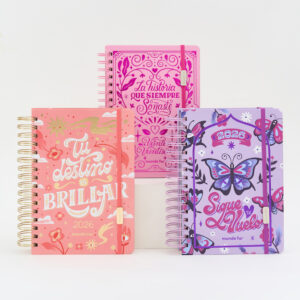 AGENDA FW 2026 A5 DIARIA UNIVERSO PACK 3 U.
