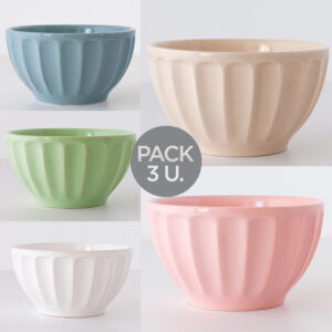 BOWL XL CERAMICA PACK 3 U.