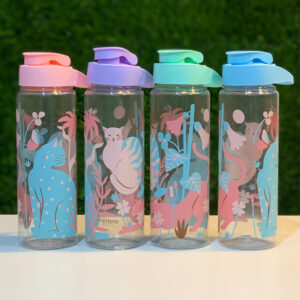 BOTELLA GATITOS/PERRITOS MATETE 750 ML PACK x 4 U.