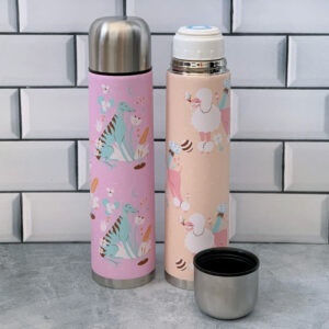 TERMO 1 LT PERRITO ROSA