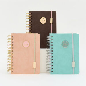 AGENDA FW 2026 ESPIRAL 2 DIAS 12 x 17 MINIMALISTA PACK 3 U.
