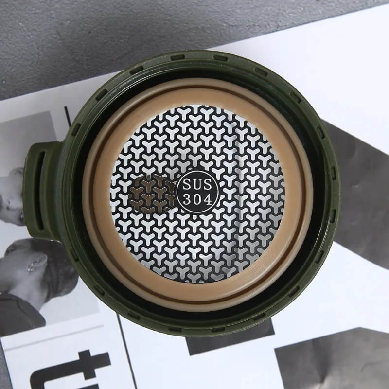 VASO TERMICO CAFE GRIP 380 ML C/ FILTRO PACK 4 U. - Imagen 3