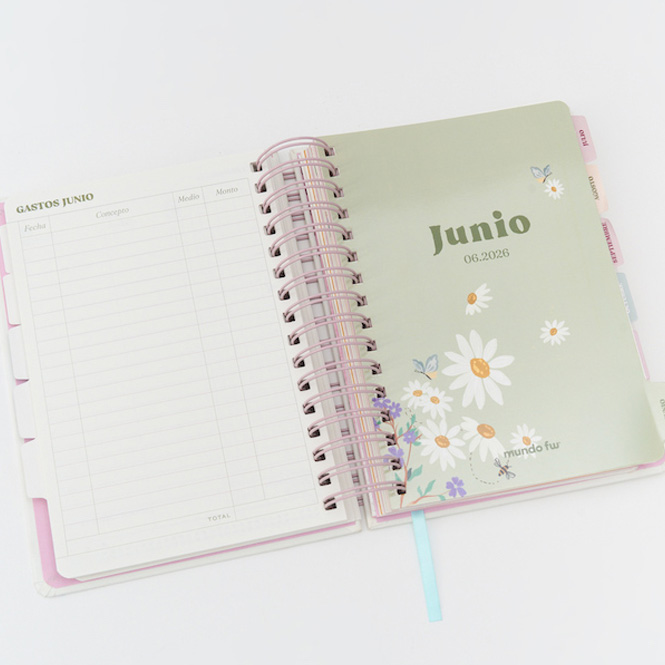 AGENDA FW 2026 BELLE PREMIUM DIARIA CAJA 4 U. - Imagen 3